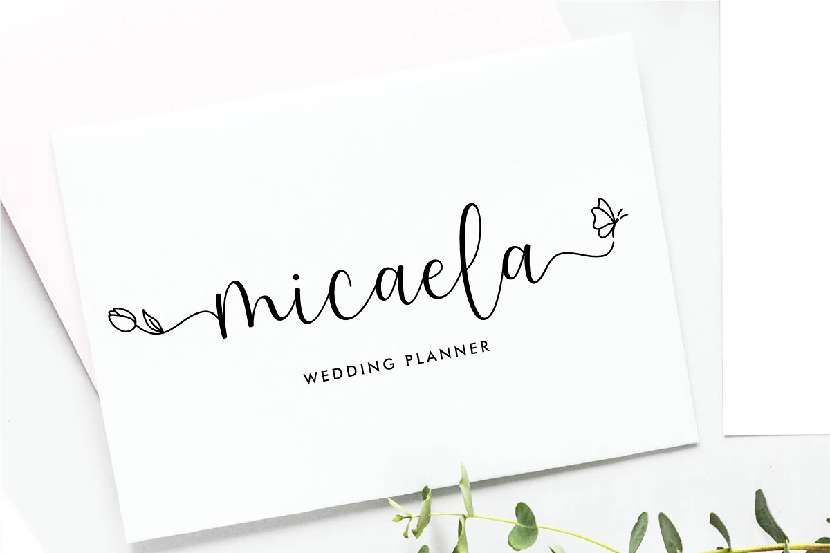 Gita Lian - Wedding Heart Font, a Script Font by Jimtype Studio (Photo 7 of 11)