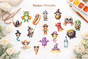 Coastal Summerween Sublimation, a Seasonal Illustration by Artnoy (Thumbnail 7 of 18)