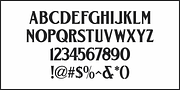 Weekend Date JNL, a Serif Font by Jeff Levine Fonts (Thumbnail 3 of 5)