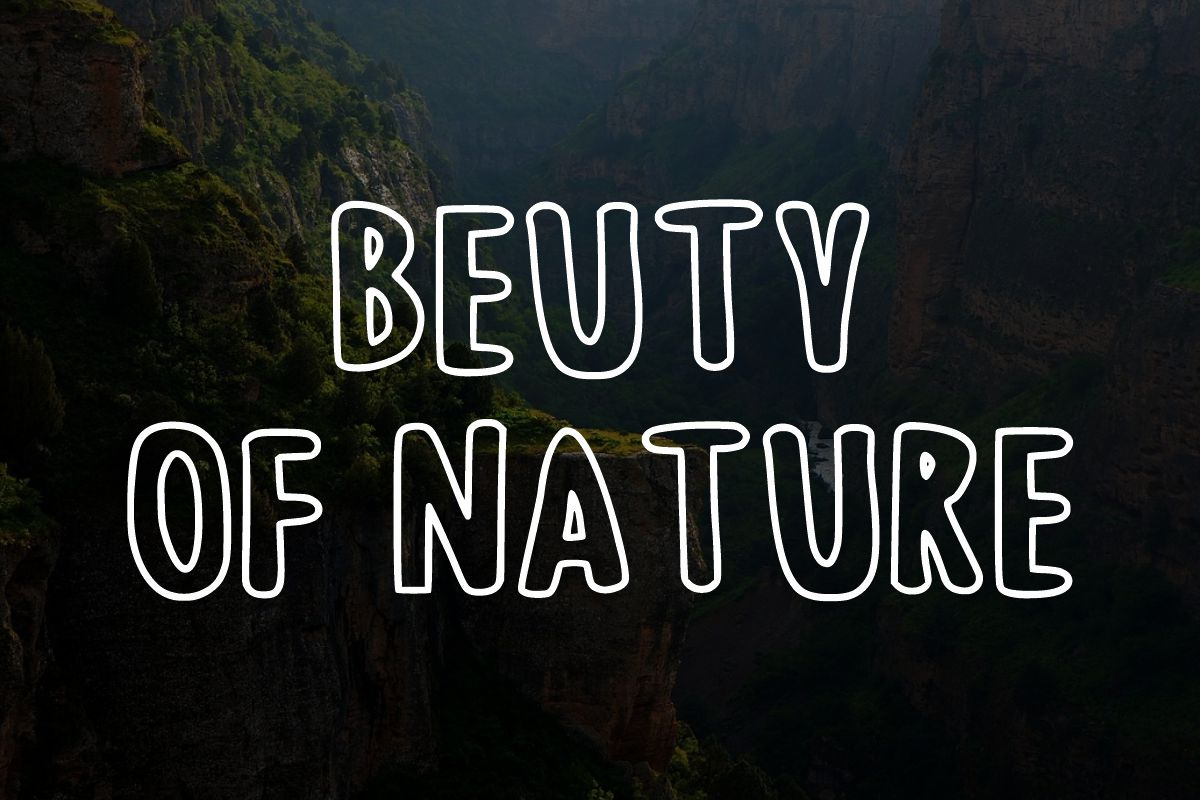 DANTE Outline Font, a Handwritten Font by Fourteen Letter (Photo 6 of 6)