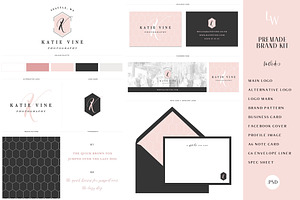SALE! Premade Brand Kit Logo Design