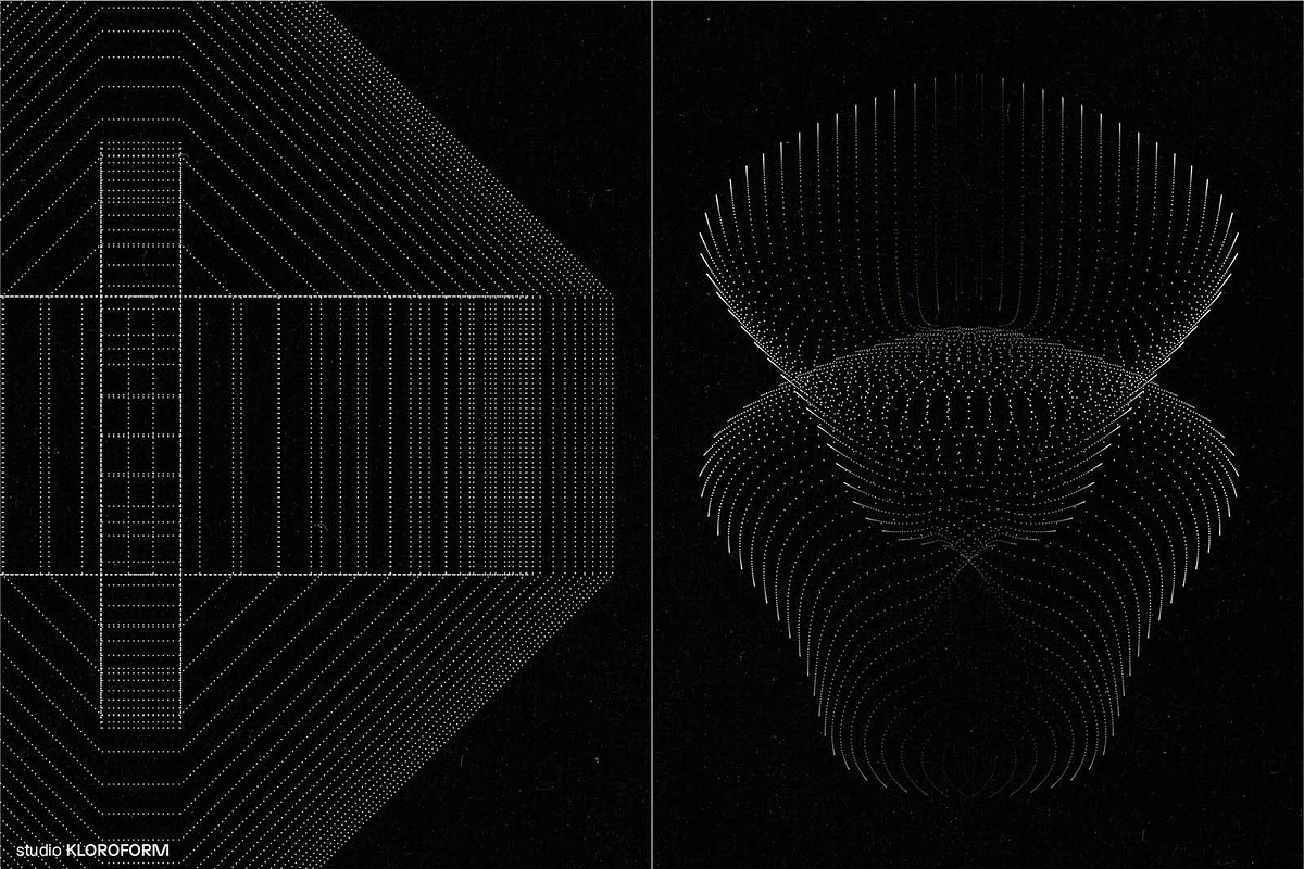 SPACE 6 - 55 dotted line objects, an Object Graphic by kloroform (Photo 7 of 20)