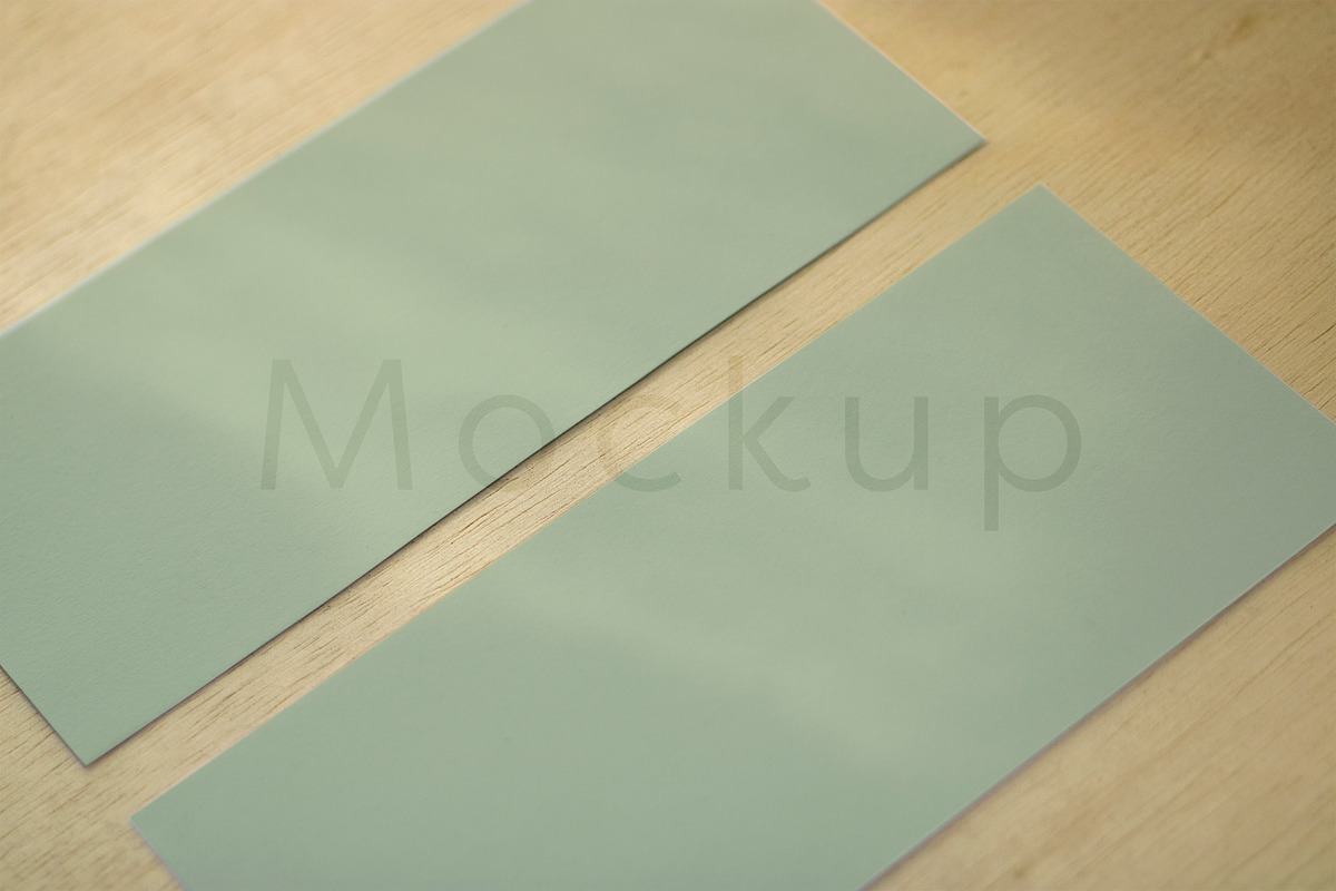 Moody 4x9 Program/Menu Card Mockup, a Print Template by ILLONA GRAPHICS (Photo 5 of 5)