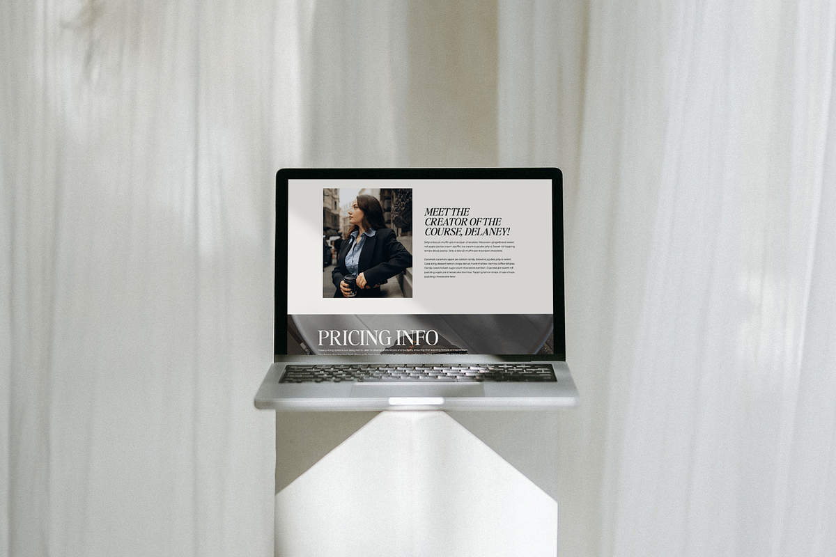 Showit Sales Page Template, a Landing Page Template by Blush Created (Photo 17 of 18)