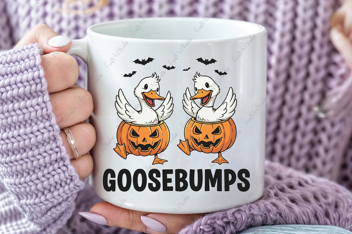 Halloween Goose Spooky Season, an Illustration by CraftArtStudio (Photo 2 of 4)