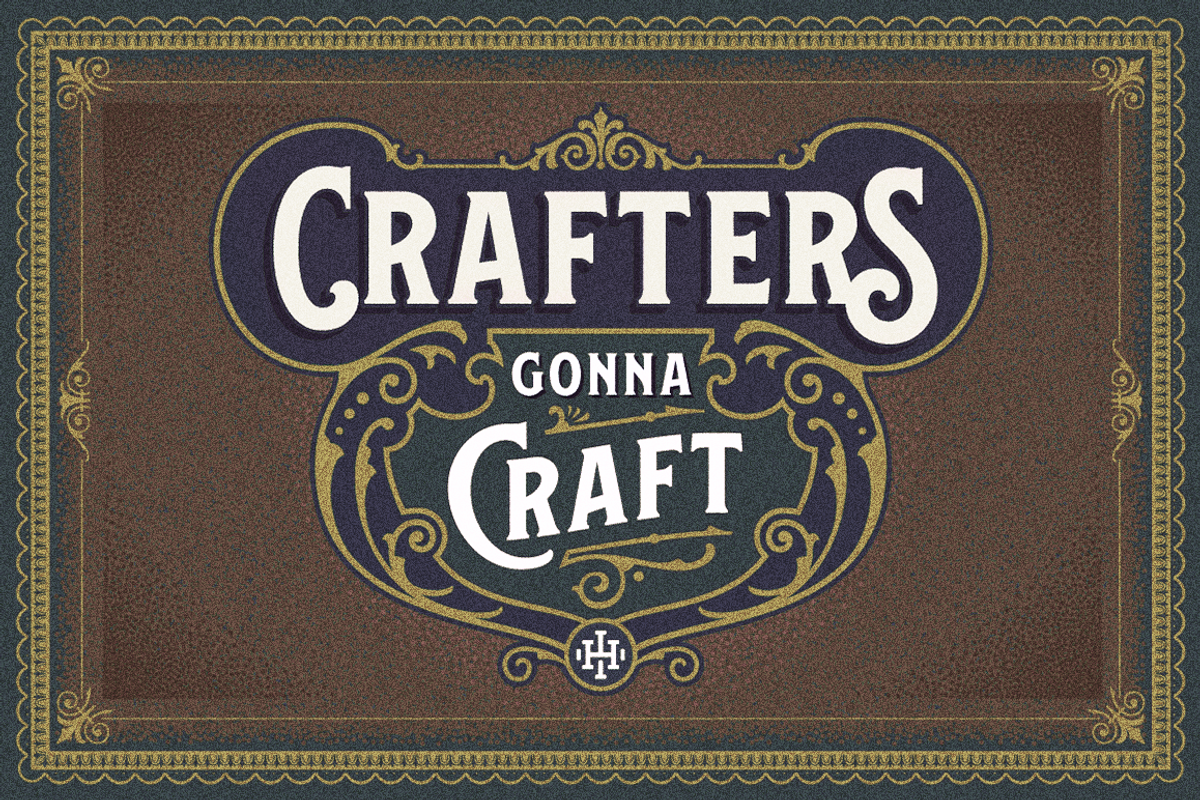 Balford Font and Ornament preview 5