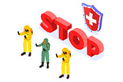 Covid-19 Coronavirus Stop 2019-nCoV, a Food Illustration by TAlex (Thumbnail 12 of 16)