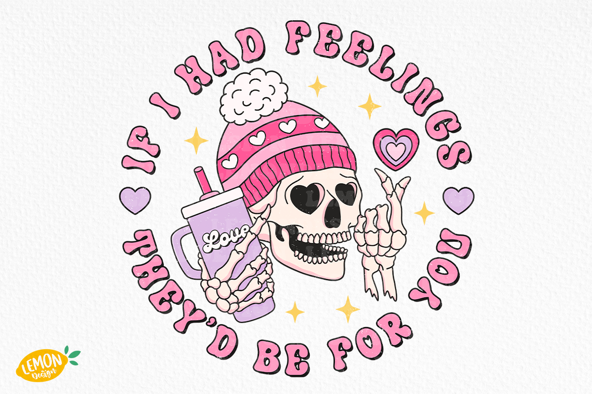 Skeleton Valentine Sublimation, a Seasonal Illustration by LemonDesign (Photo 5 of 13)