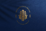 Logo Mockup - Luxury Themes, an Advertising Mockup by Artlogs x Modaldesain (Thumbnail 1 of 3)