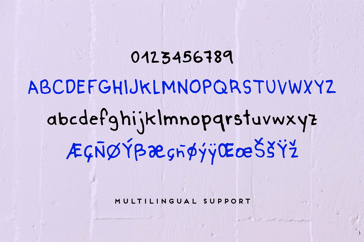 Polak Comic Handwritten Font, a Handwritten Font by Heartmade by Claudia (Photo 2 of 4)