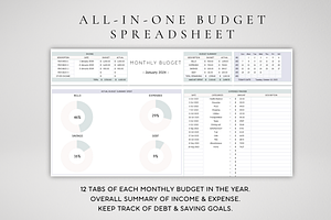 Mega Financial Spreadsheet Bundle