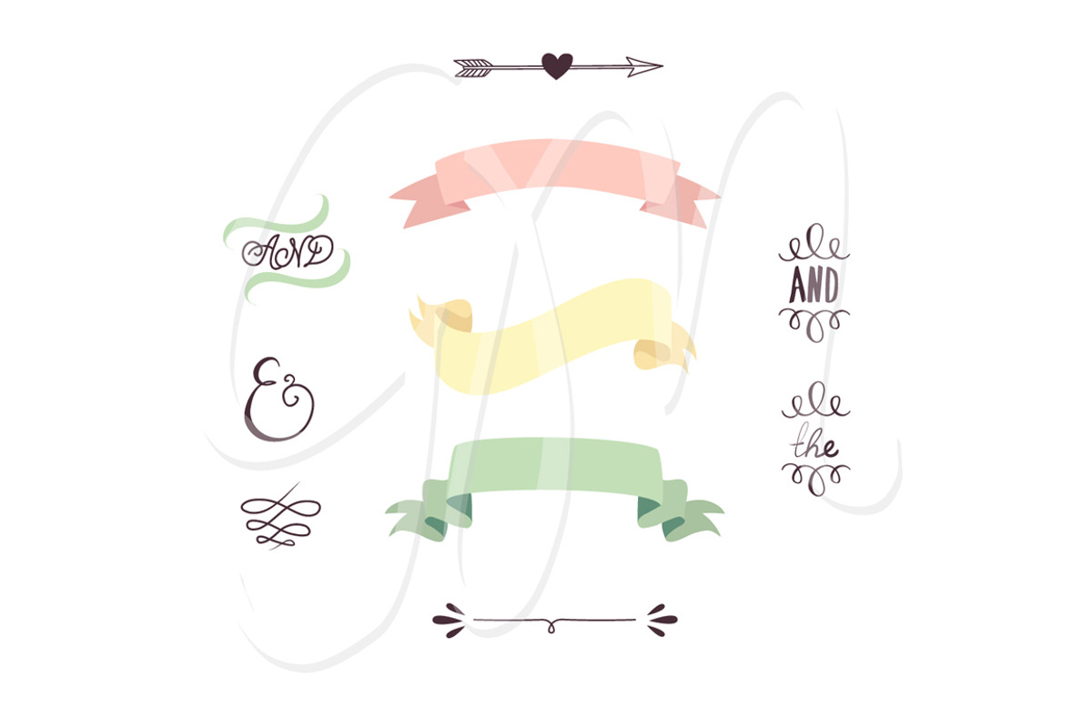 Wedding Floral clipart, Wreath heart, an Illustration by GraphicMarket (Photo 4 of 5)