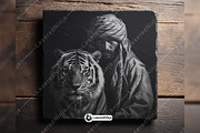 Arab Man Tiger Arab Muslim Pet Cat, a Background Graphic by LaseredNinja (Thumbnail 2 of 7)