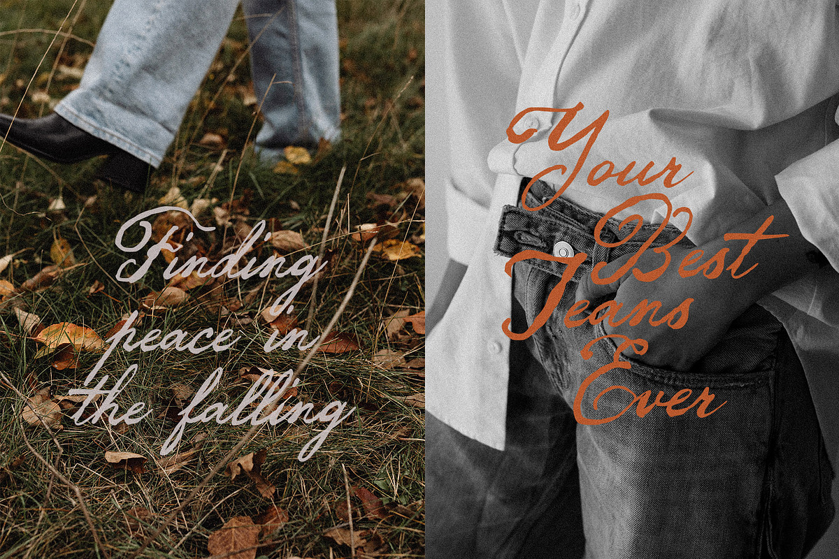 Darling Moment vintage script font, a Script Font by TD fonts (Photo 4 of 10)