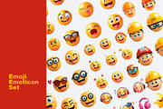 Emoji Emoticon Set | Transparent PNG, an Object Graphic by Reformer Mockup (Thumbnail 12 of 12)