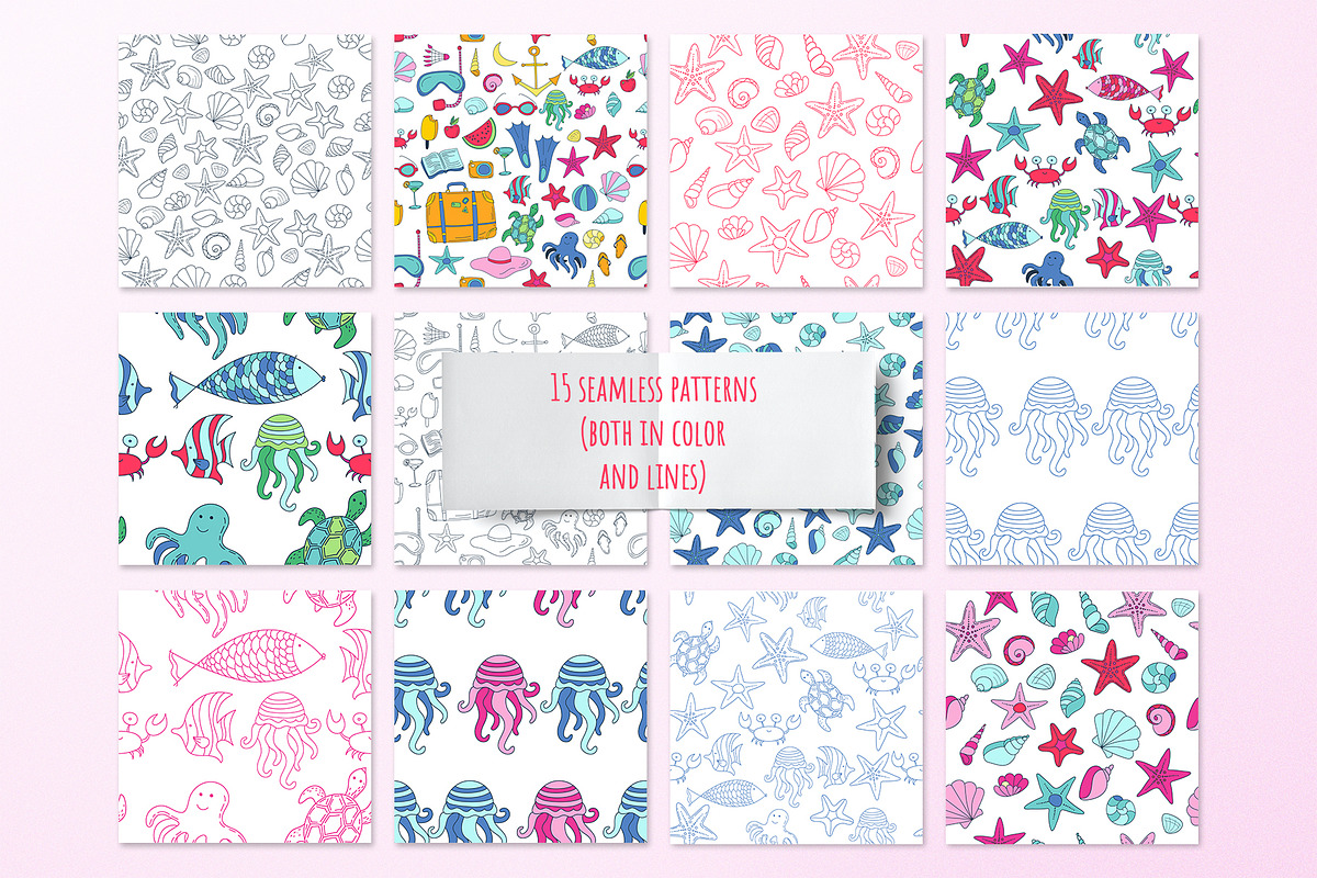 Summertime Vector Collection, an Object Illustration by CARROTDESIGN (Photo 2 of 6)