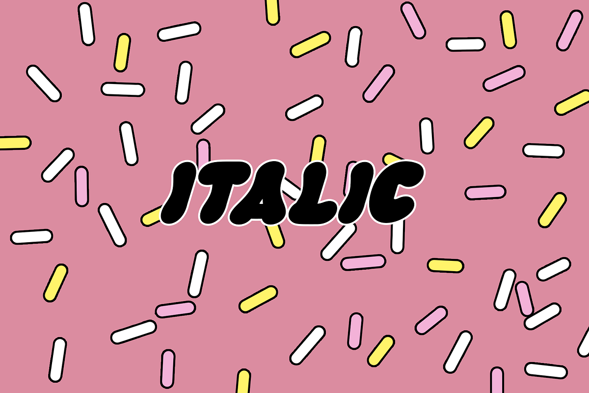 Bubble Guts Typeface, a Font by Rachel McBride Creative (Photo 8 of 8)