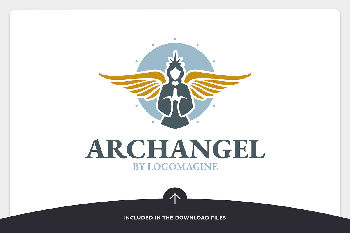 Archangel Logo Template, a Branding & Logo Template by LOGOMAGINE (Photo 5 of 16)