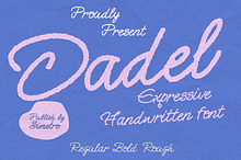 Expressive Handwritten Font