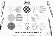 Procreate Fine Liner Brushes, a Brush Add-On by LaurenceVArtiste (Thumbnail 4 of 5)