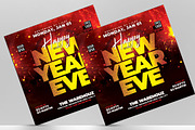 Happy New Year Flyer Template, a Flyer Template by Artonix (Thumbnail 2 of 3)