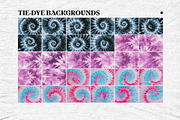Tie-Dye Backgrounds, a Background Graphic by Freezerondigital (Thumbnail 8 of 14)