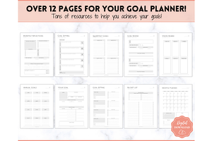 Goal Planner BUNDLE, 2022 Tracker