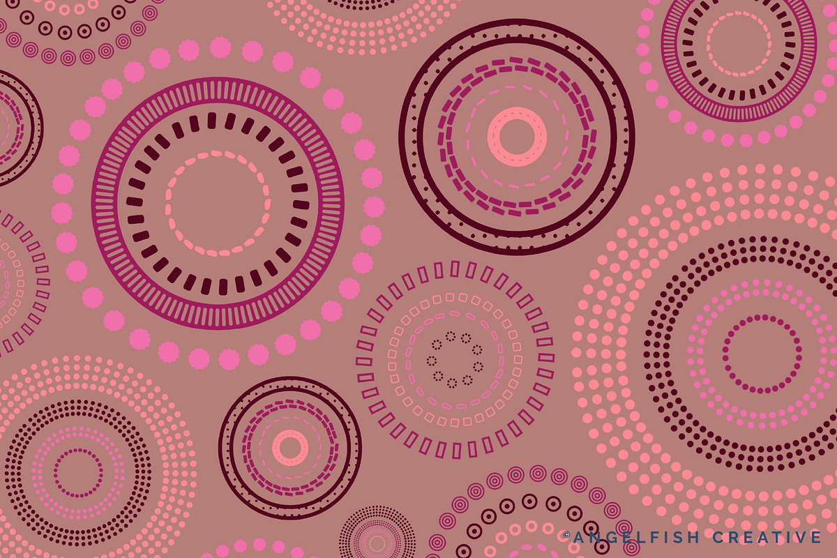 Dots & Dashes Procreate Brush Set, a Brush Add-On by AngelfishCreative (Photo 5 of 6)