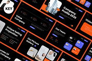 Company Profile Keynote PPT, a Presentation Template by graphicook (Thumbnail 1 of 6)
