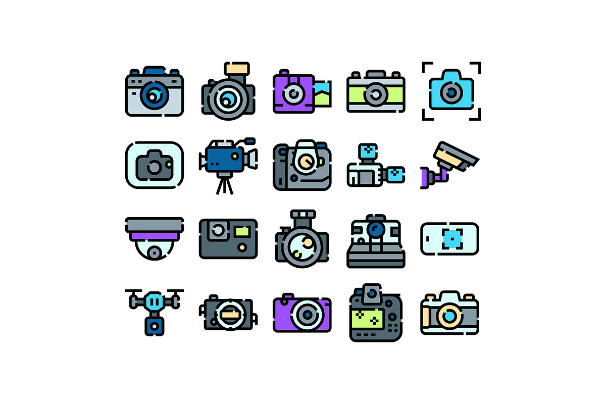 Camera devices and video recording, an Object Graphic by pikepicture (Photo 1 of 3)