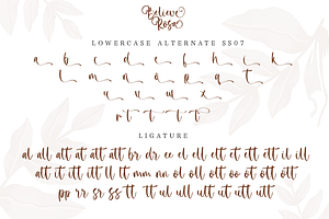 Believe Rosa - Font Duo