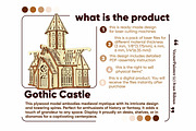 Gothic Castle Church - Laser Project, an Object Graphic by VectorPainter (Thumbnail 7 of 12)