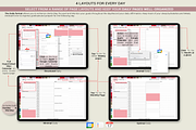 Jewel Tones Digital Planner 2025, a Templates & Theme by Plamarplanners (Thumbnail 4 of 11)