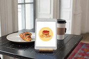9 Fresh Breads & Pastries Collection, a Food Illustration by jongcreative (Thumbnail 2 of 4)