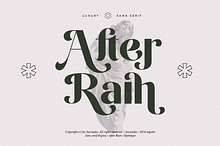 After Rain - Luxury Sans Serif Font