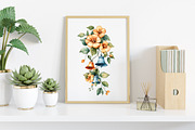 Vintage Drawing Christmas Clipart, an Illustration by Canvas Craft (Thumbnail 5 of 7)
