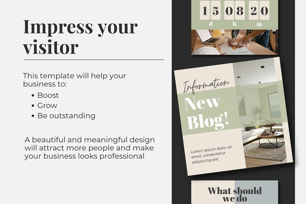 Soft Pastel Canva Instagram Template, a Social Media Template by Everyday Perfection (Photo 2 of 8)