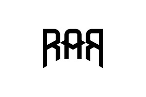 RAR Monogram Logo, a Branding & Logo Template by Buqancreative