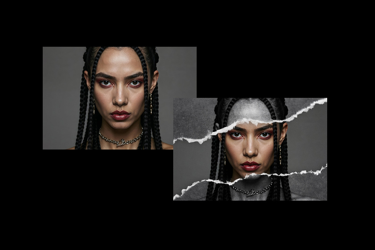 Ripped Paper Photo Effect Template, a Layer Style Add-On by Design Squad (Photo 2 of 5)