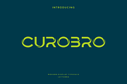 Curobro - Modern Display Typeface, a Sans Serif Font by Letterna (Thumbnail 1 of 4)