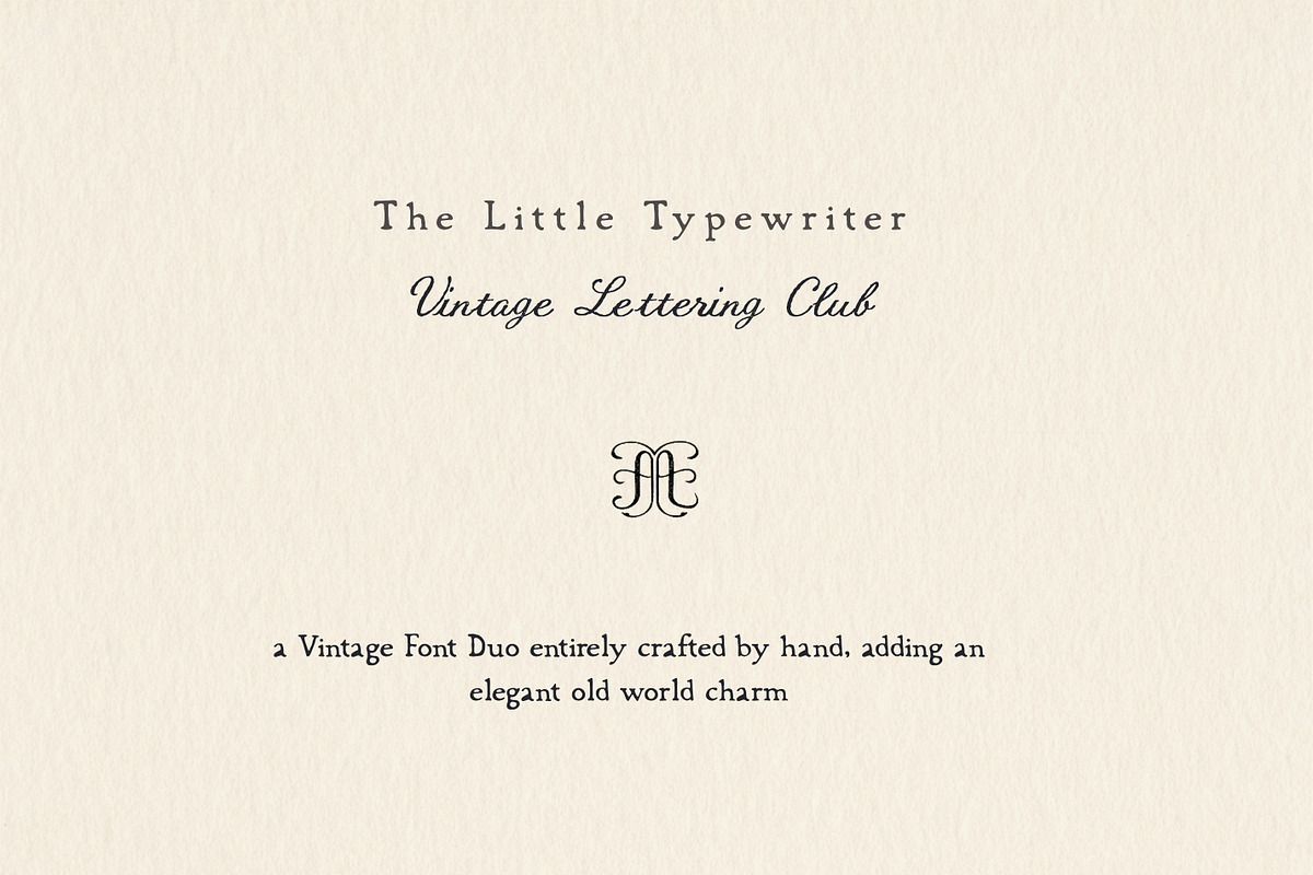 Handmade Typewriter & Rustic Script, a Handwritten Font by Laras Wonderland (Photo 9 of 14)