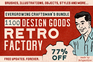 77% OFF Retro Factory Bundle