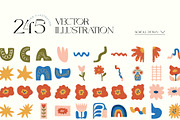 Primiry Flora | Wall Art Creator, an Object Graphic by Leleka.Store (Thumbnail 11 of 20)