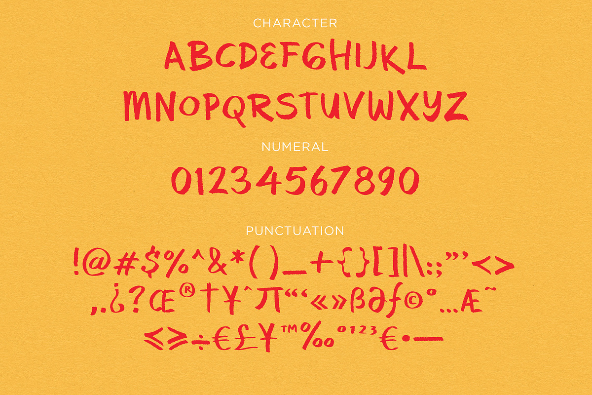 Mugi Mugi Handwritten Font, a Handwritten Font by bazzier_graphik (Photo 3 of 11)