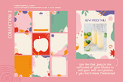 Graphical Instagram Templates - PSD, a Social Media Template by Carole Chevalier (Thumbnail 7 of 13)