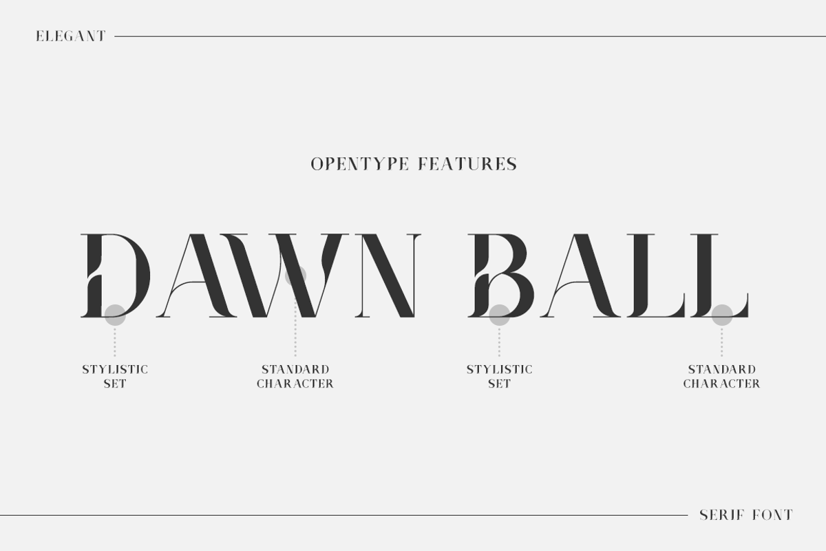 Grimoire - Elegant Fashion Font, a Serif Font by RockboyStd (Photo 8 of 12)