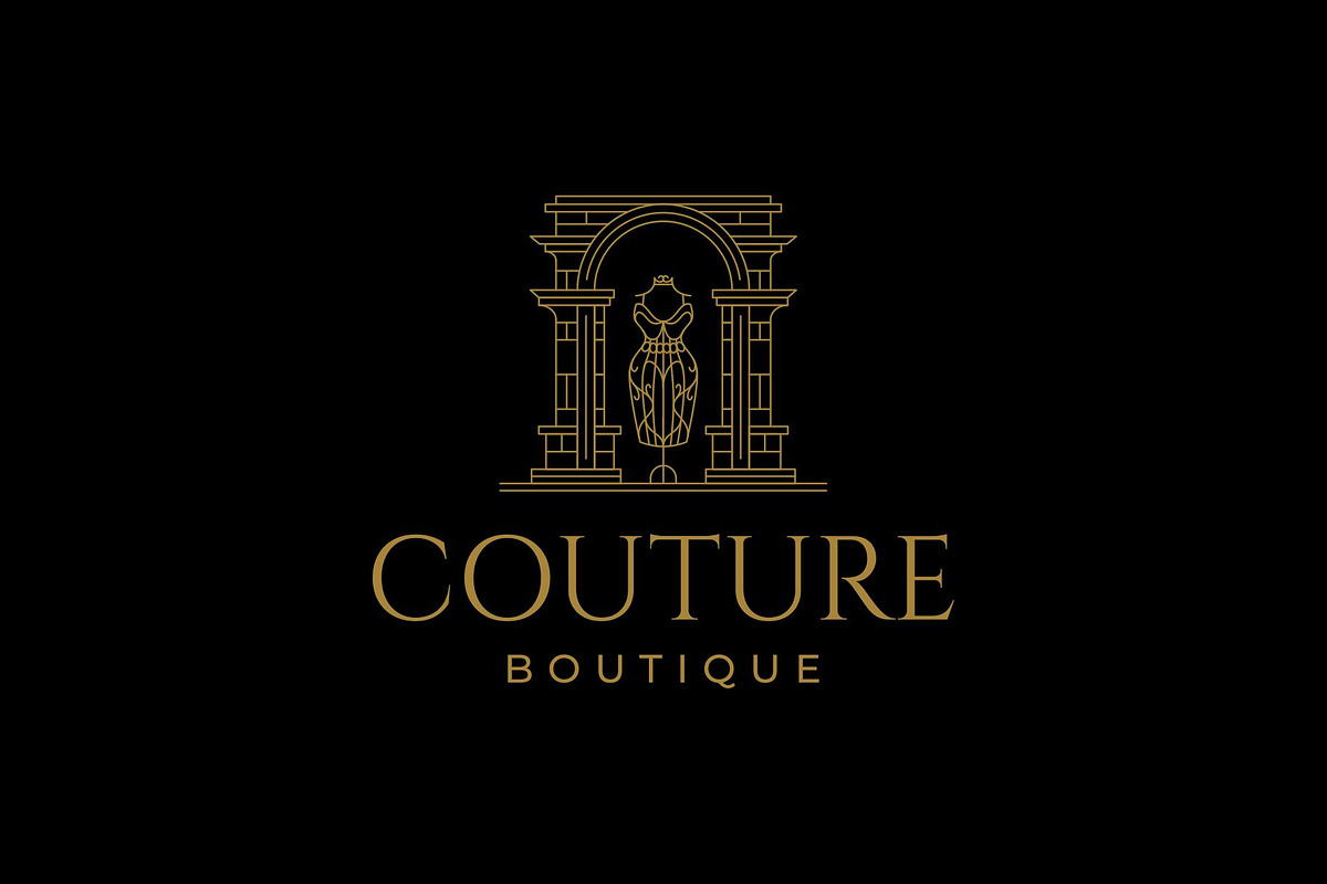 Couture Boutique Fashion Logo, a Branding & Logo Template by Buqancreative (Photo 2 of 4)