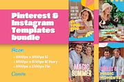 Instagram & Pinterest Summer Bundle, a Social Media Template by PaolaroiDesign (Thumbnail 3 of 8)