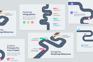 Roadmap Infographics PowerPoint