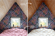 Wallpaper Mockup - Loft Bedroom, a Household Mockup by Andrea Muller (Thumbnail 4 of 6)